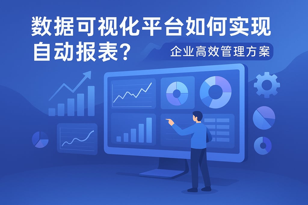 数据可视化平台如何实现自动报表？企业高效管理方案