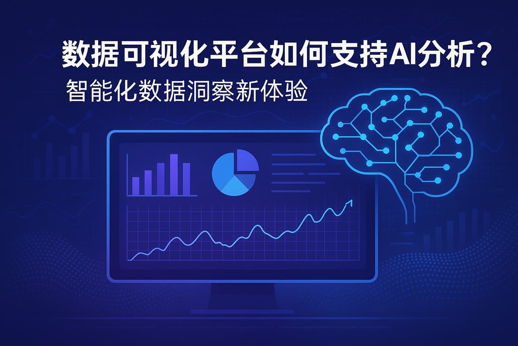 数据可视化平台如何支持AI分析？智能化数据洞察新体验