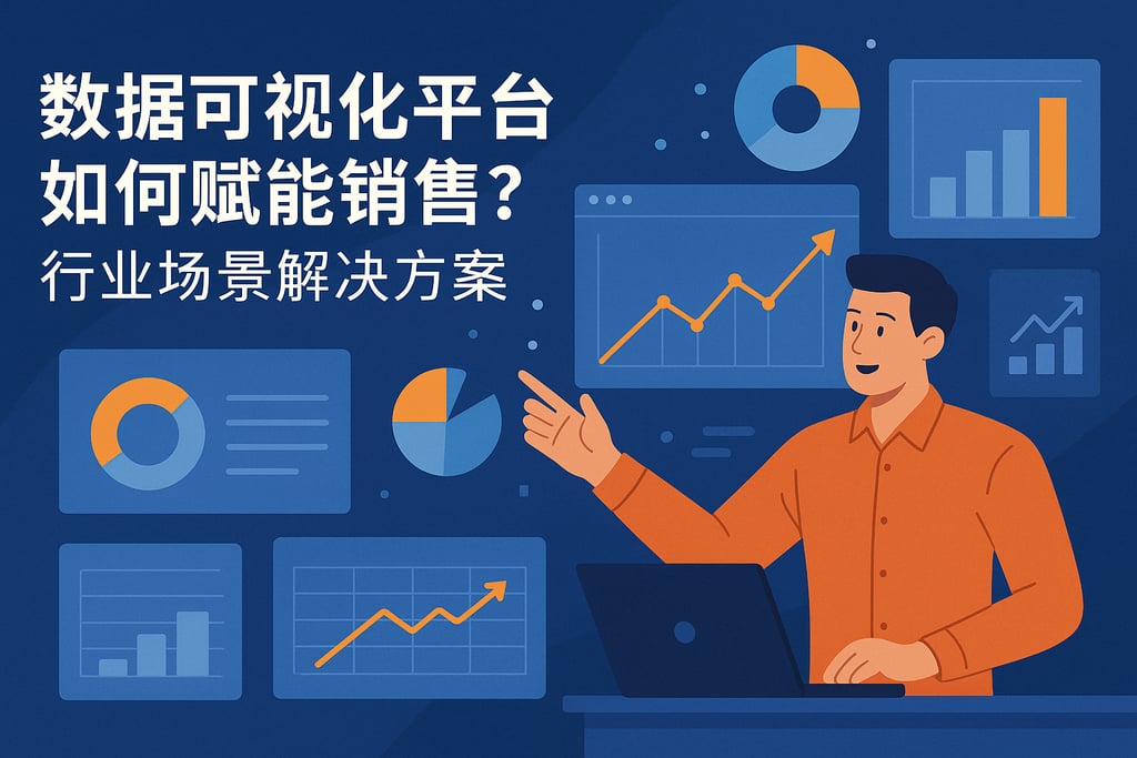 数据可视化平台如何赋能销售？行业场景解决方案