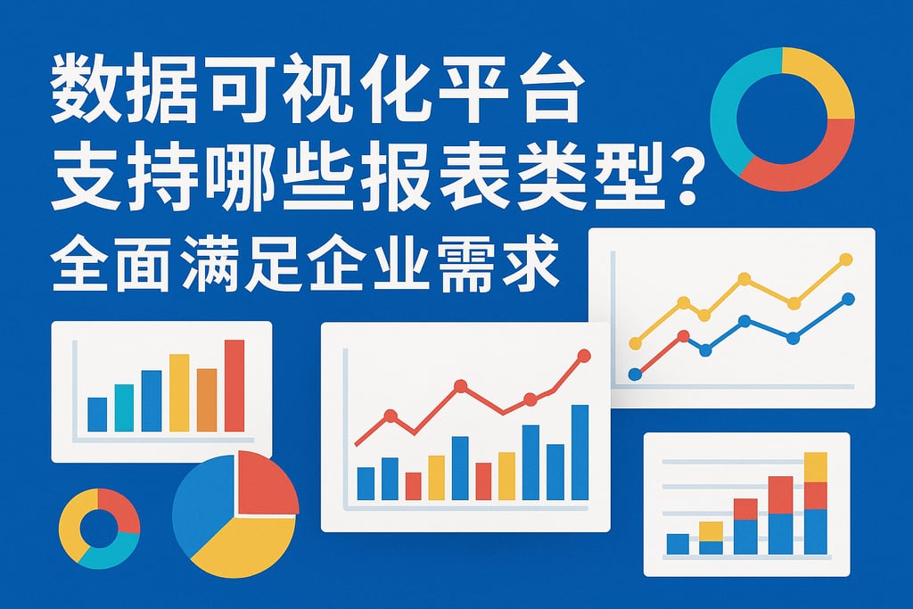 数据可视化平台支持哪些报表类型？全面满足企业需求