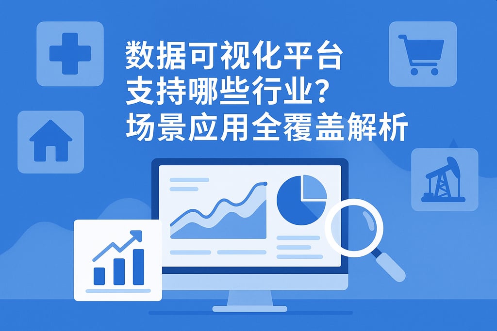 数据可视化平台支持哪些行业？场景应用全覆盖解析