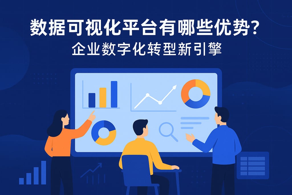 数据可视化平台有哪些优势？企业数字化转型新引擎