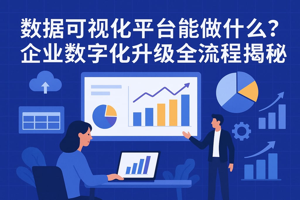 数据可视化平台能做什么？企业数字化升级全流程揭秘