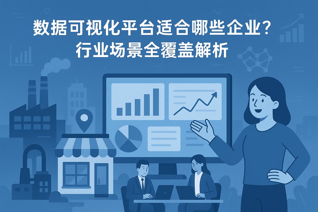 数据可视化平台适合哪些企业？行业场景全覆盖解析
