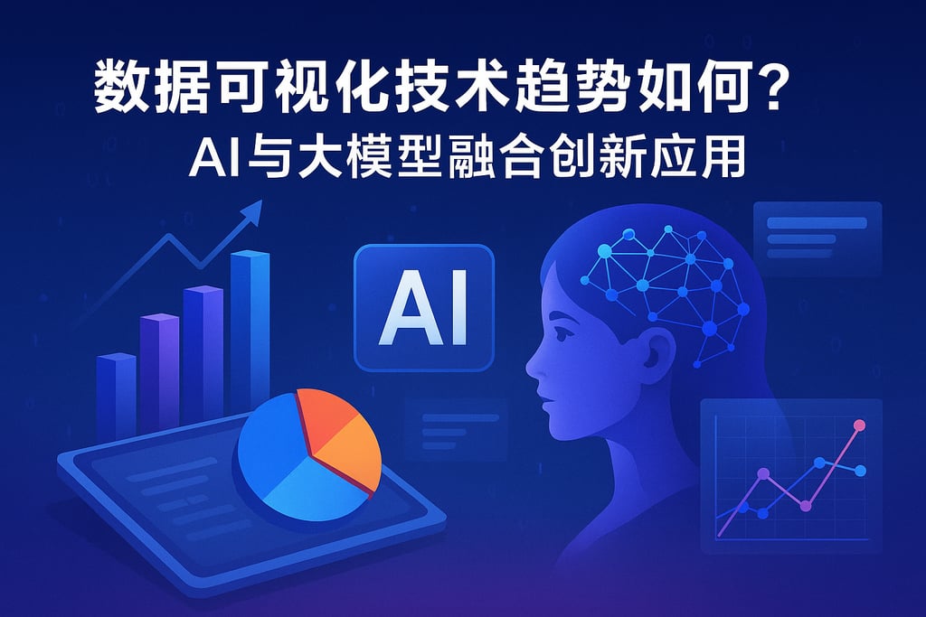 数据可视化技术趋势如何？AI与大模型融合创新应用