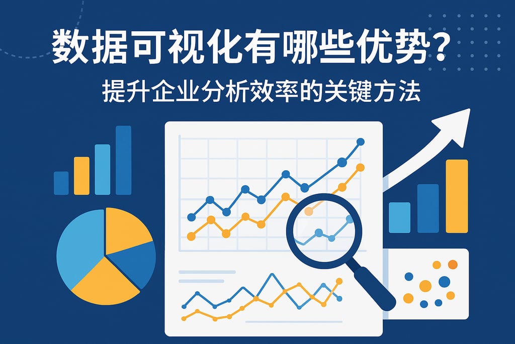 数据可视化有哪些优势？提升企业分析效率的关键方法