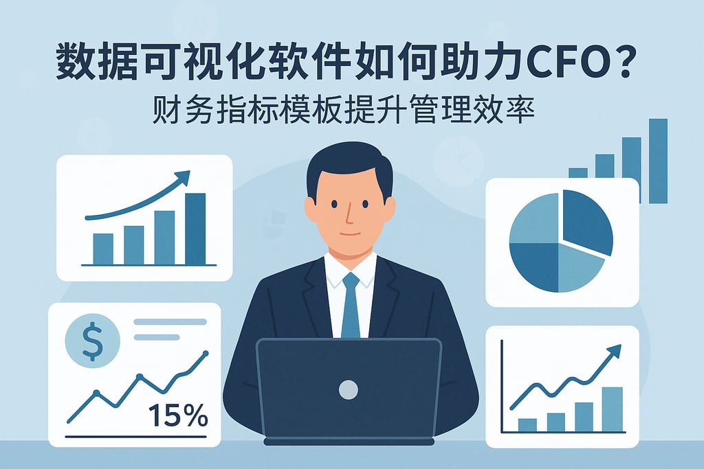 数据可视化软件如何助力CFO？财务指标模板提升管理效率