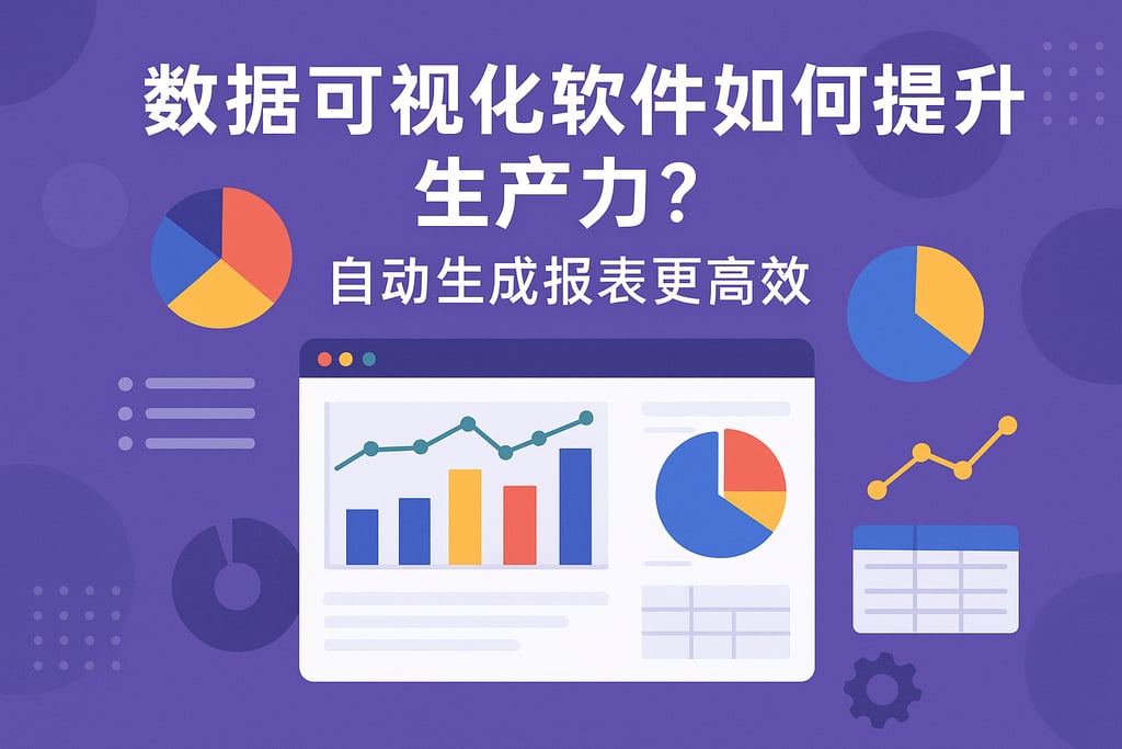 数据可视化软件如何提升生产力？自动生成报表更高效