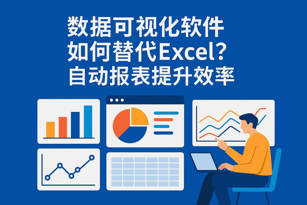 数据可视化软件如何替代Excel？自动报表提高效率