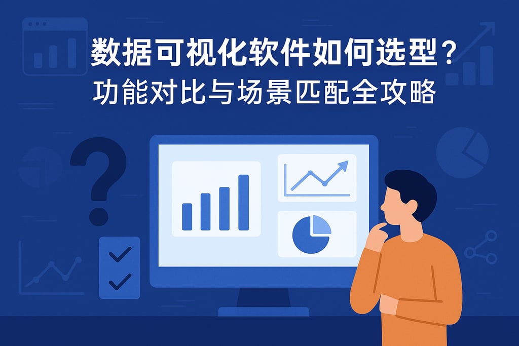 数据可视化软件如何选型？功能对比与场景匹配全攻略