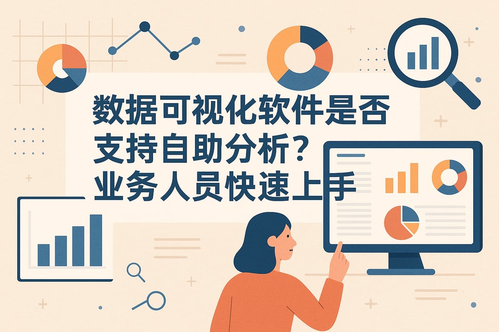数据可视化软件是否支持自助分析？业务人员快速上手