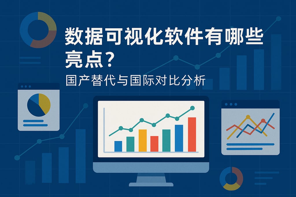 数据可视化软件有哪些亮点？国产替代与国际对比分析