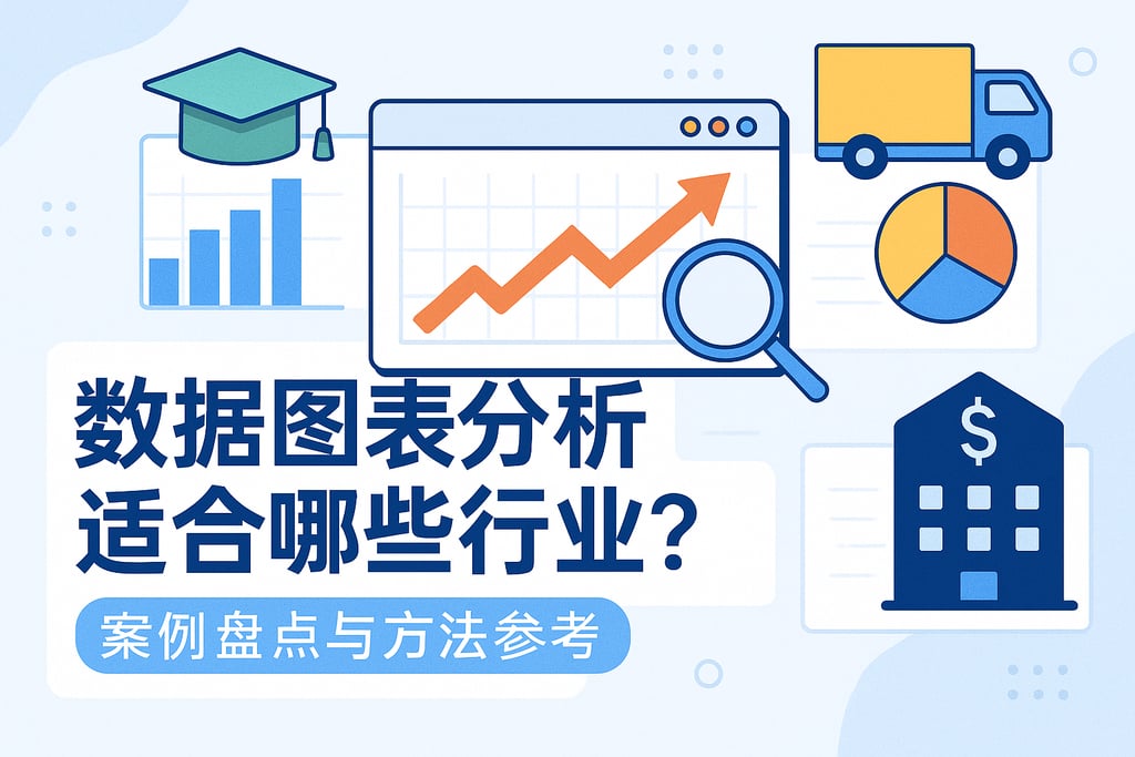 数据图表分析适合哪些行业？案例盘点与方法参考