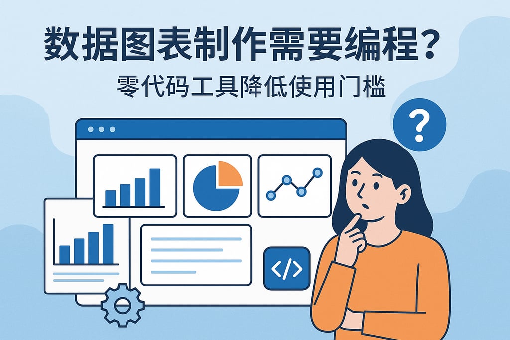 数据图表制作是否需要编程？零代码工具降低使用门槛