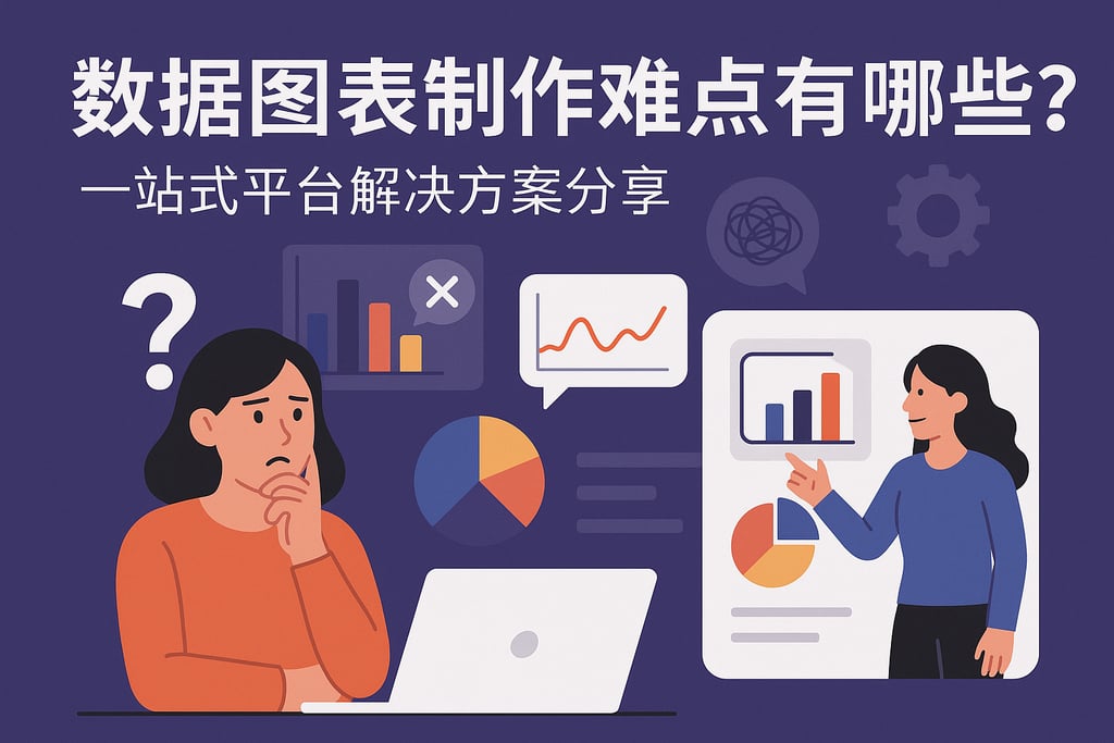 数据图表制作难点有哪些？一站式平台解决方案分享