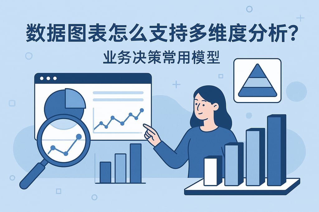 数据图表怎么支持多维度分析？业务决策常用模型