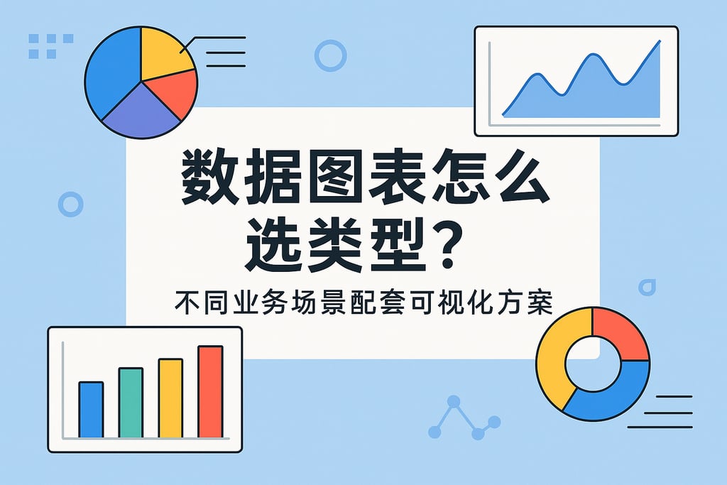 数据图表怎么选类型？不同业务场景配套可视化方案