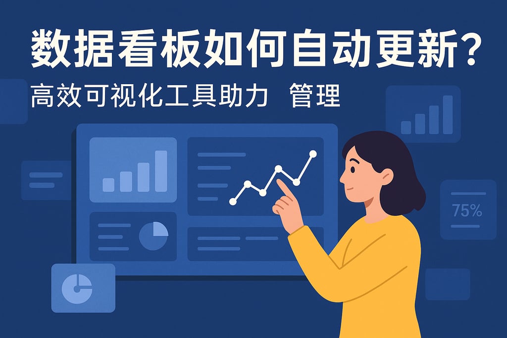 数据看板如何实现自动更新？高效可视化工具助力管理