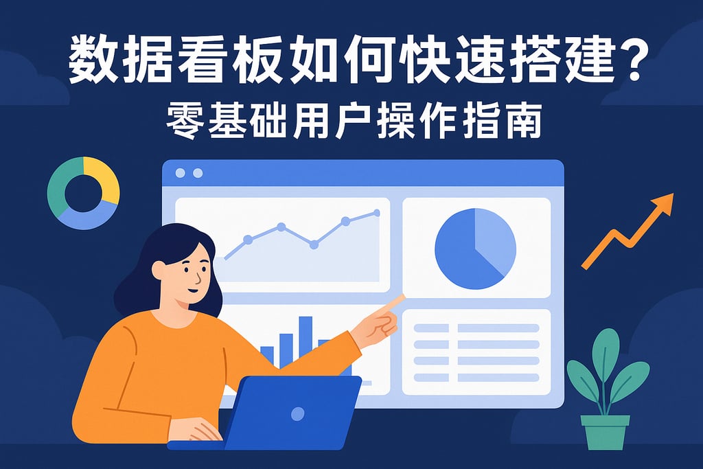 数据看板如何快速搭建？零基础用户操作指南