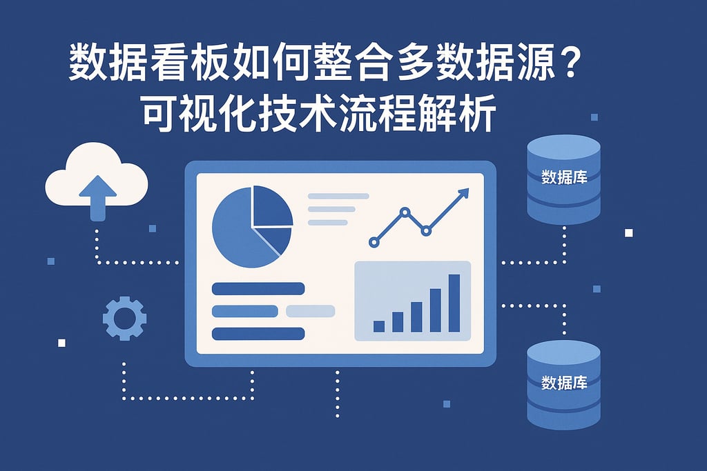 数据看板如何整合多数据源？可视化技术流程解析