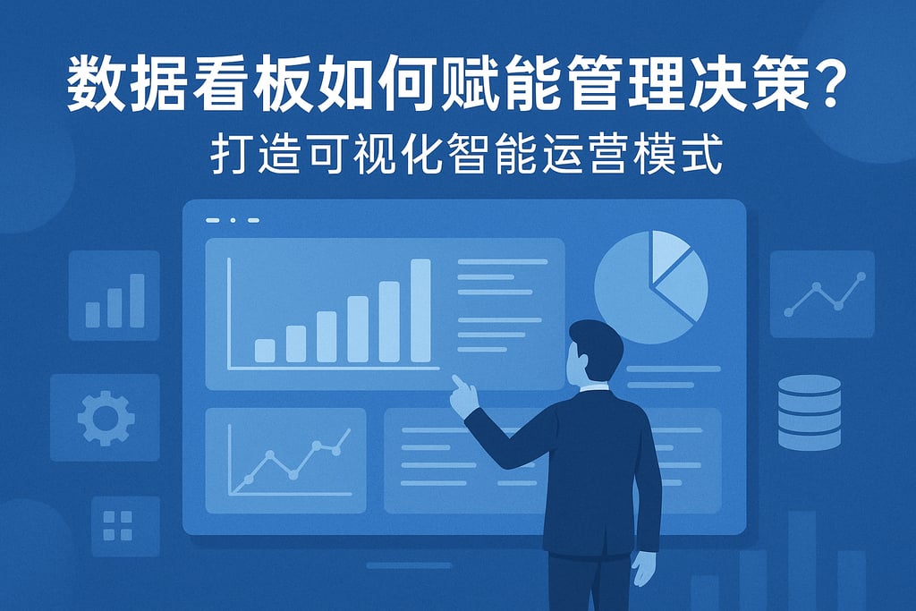 数据看板如何赋能管理决策？打造可视化智能运营模式