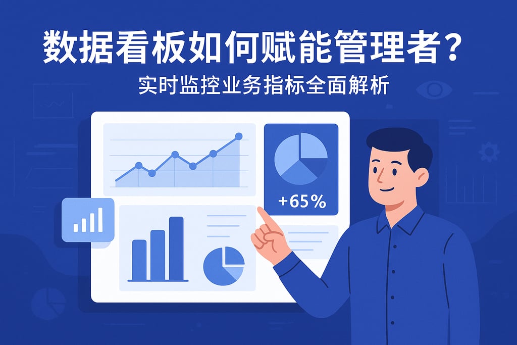 数据看板如何赋能管理者？实时监控业务指标全面解析