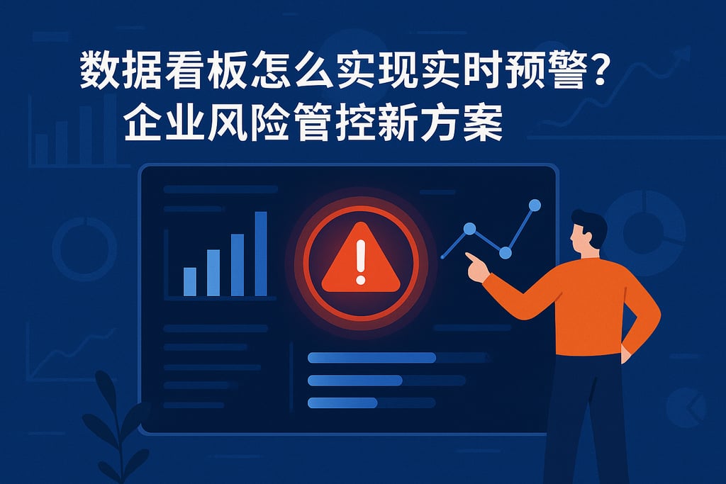 数据看板怎么实现实时预警？企业风险管控新方案