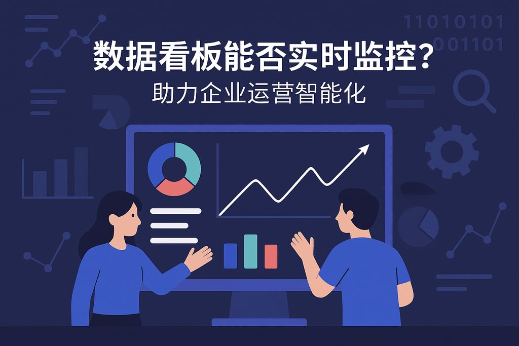 数据看板是否能实时监控？助力企业运营智能化