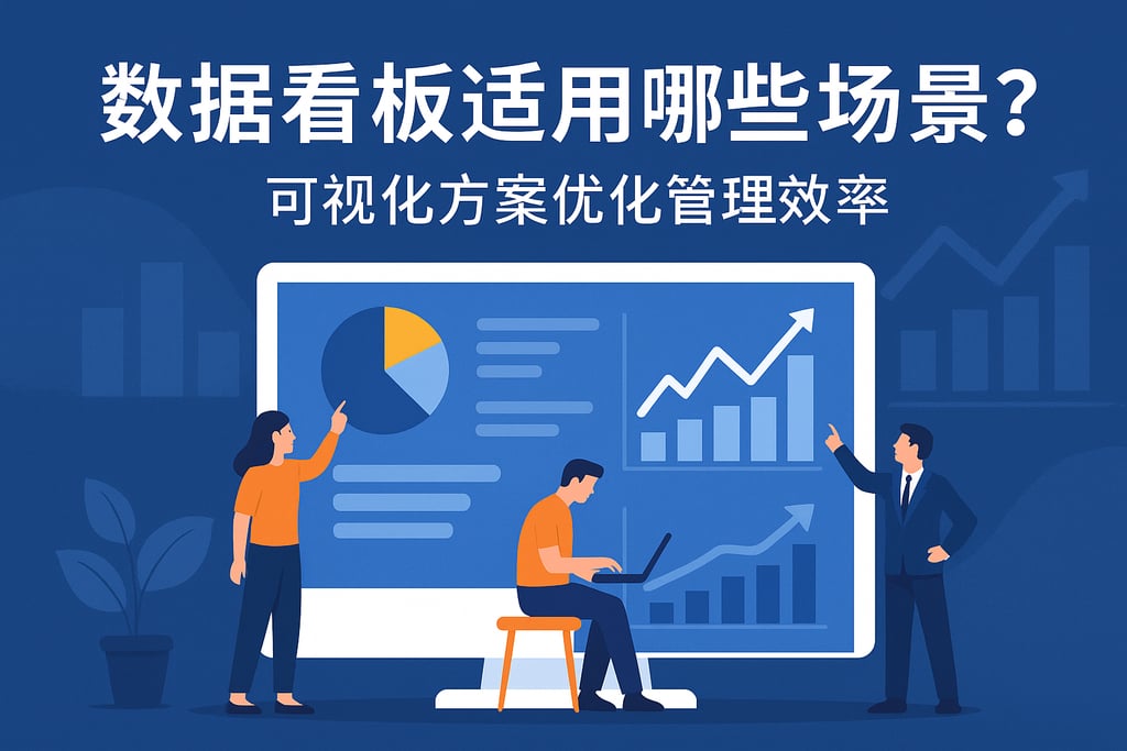 数据看板适用哪些场景？可视化方案优化管理效率