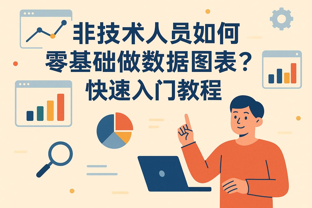非技术人员如何零基础做数据图表？快速入门教程