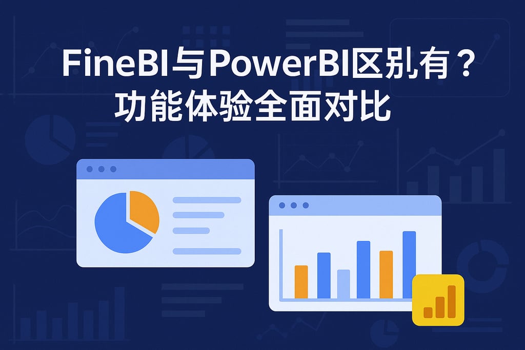 FineBI与PowerBI区别是什么？功能体验全面对比