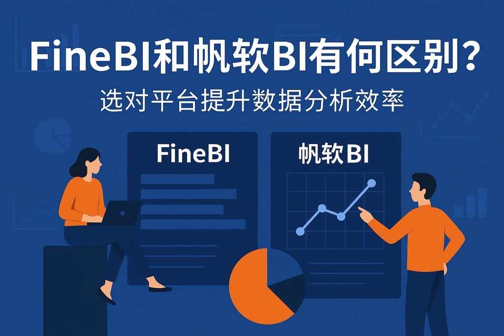 FineBI和帆软BI有何区别？选对平台提升数据分析效率