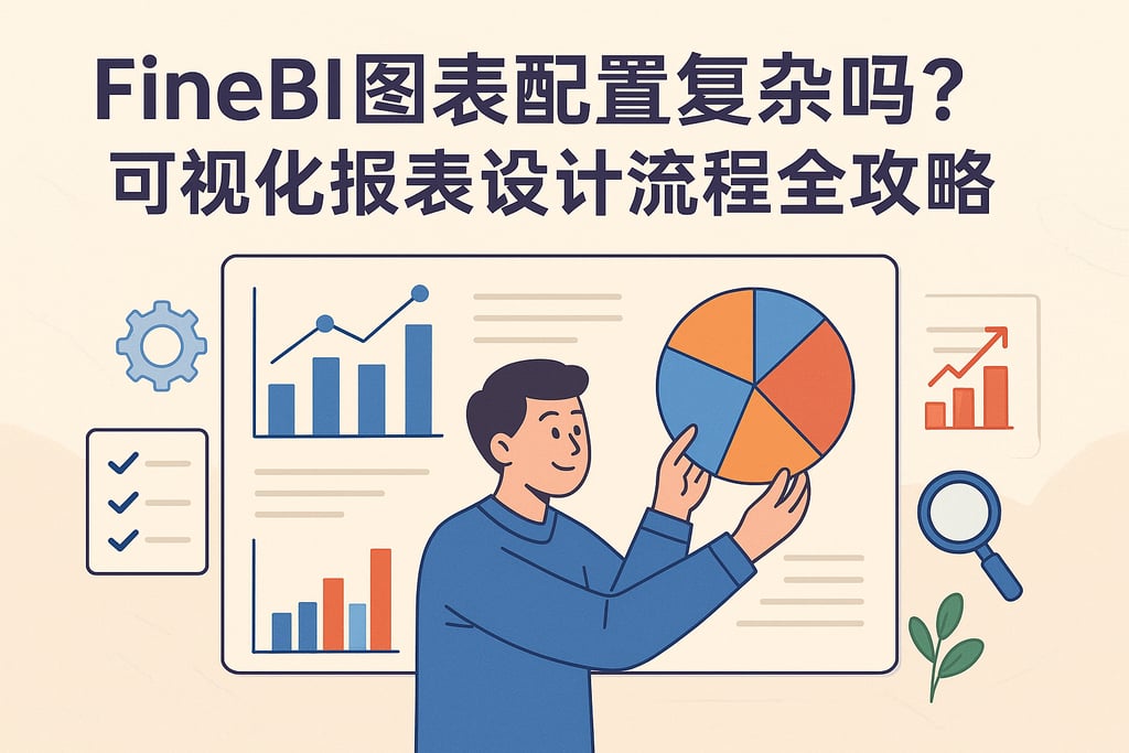 FineBI图表配置复杂吗？可视化报表设计流程全攻略
