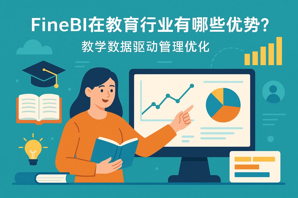FineBI在教育行业有哪些优势？教学数据驱动管理优化