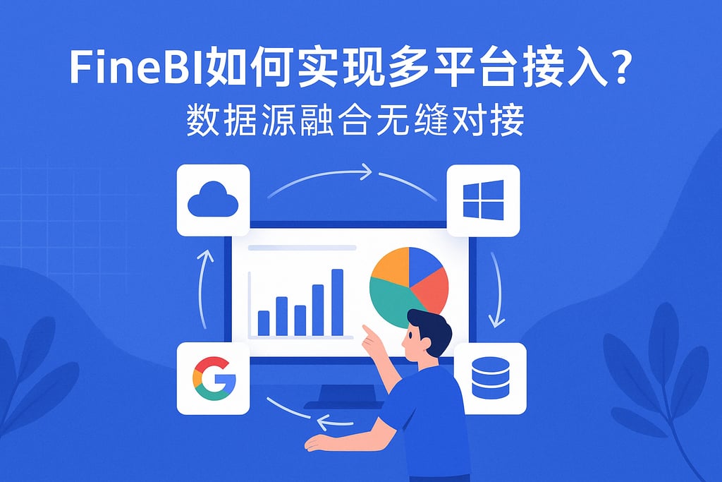FineBI如何实现多平台接入？数据源融合无缝对接