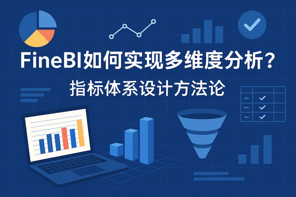 FineBI如何实现多维度分析？指标体系设计方法论