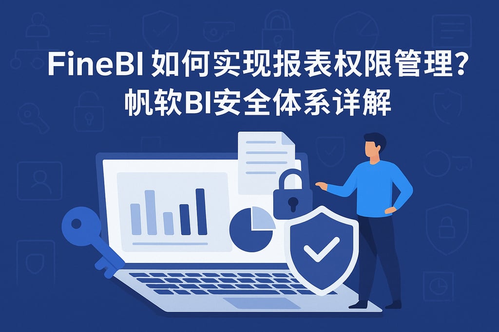 FineBI如何实现报表权限管理？帆软BI安全体系详解