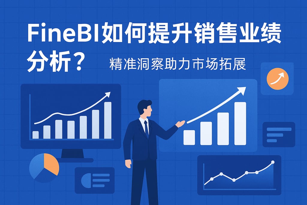 FineBI如何提升销售业绩分析？精准洞察助力市场拓展