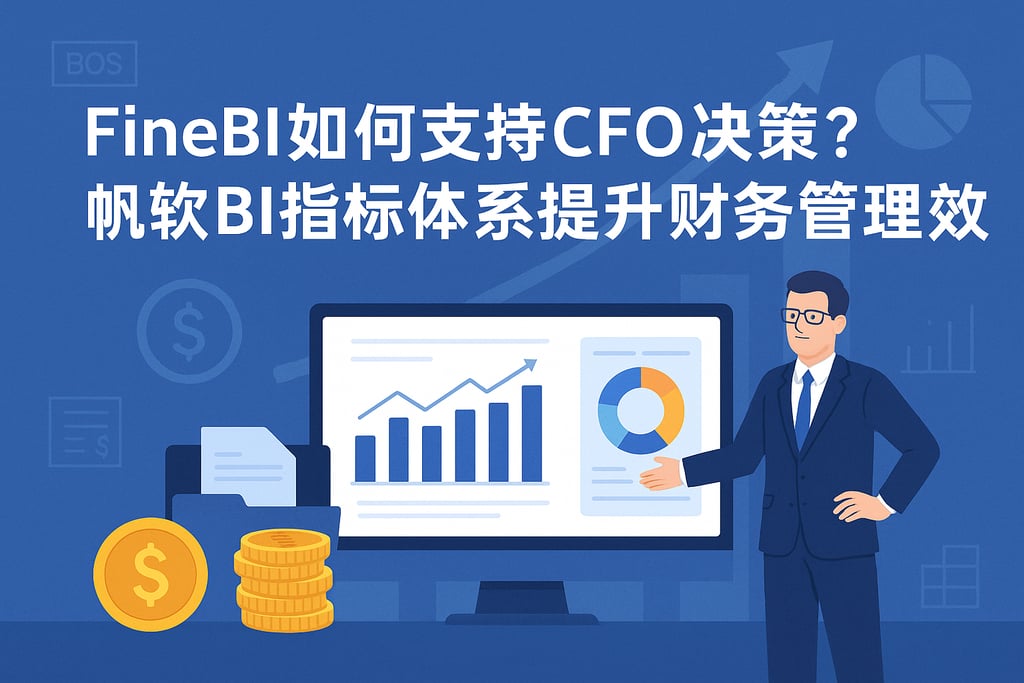 FineBI如何支持CFO决策？帆软BI指标体系提升财务管理效率