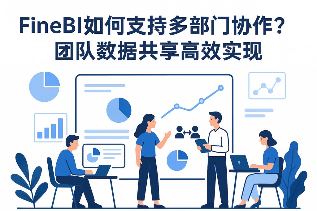 FineBI如何支持多部门协作？团队数据共享高效实现