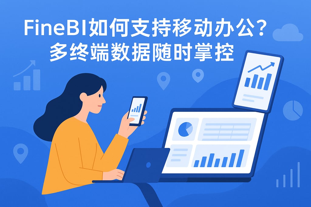 FineBI如何支持移动办公？多终端数据随时掌控