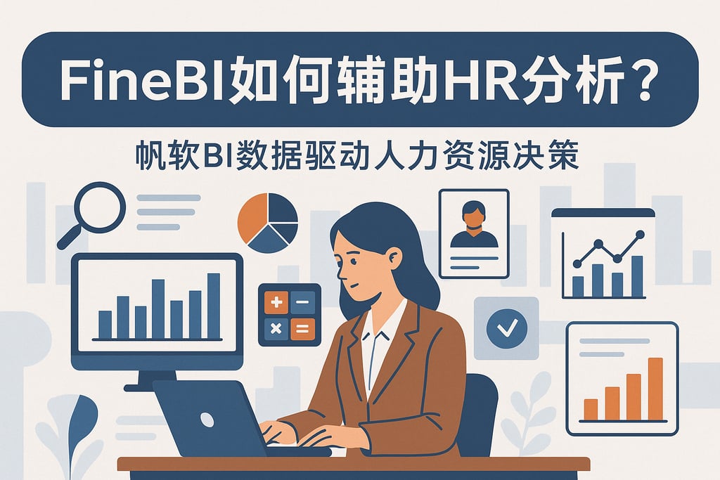 FineBI如何辅助HR分析？帆软BI数据驱动人力资源决策