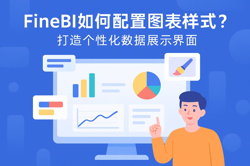 FineBI如何配置图表样式？打造个性化数据展示界面