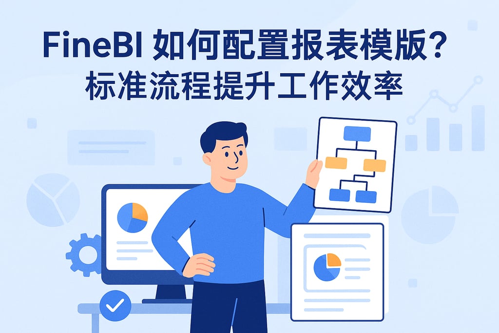 FineBI如何配置报表模板？标准流程提升工作效率