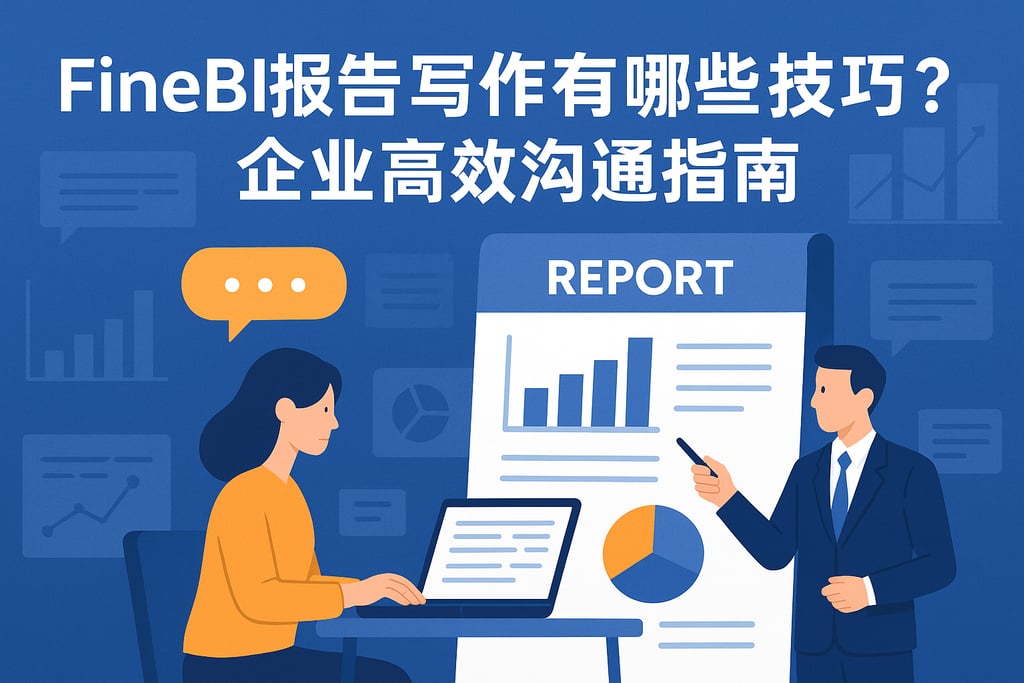FineBI报告写作有哪些技巧？企业高效沟通指南