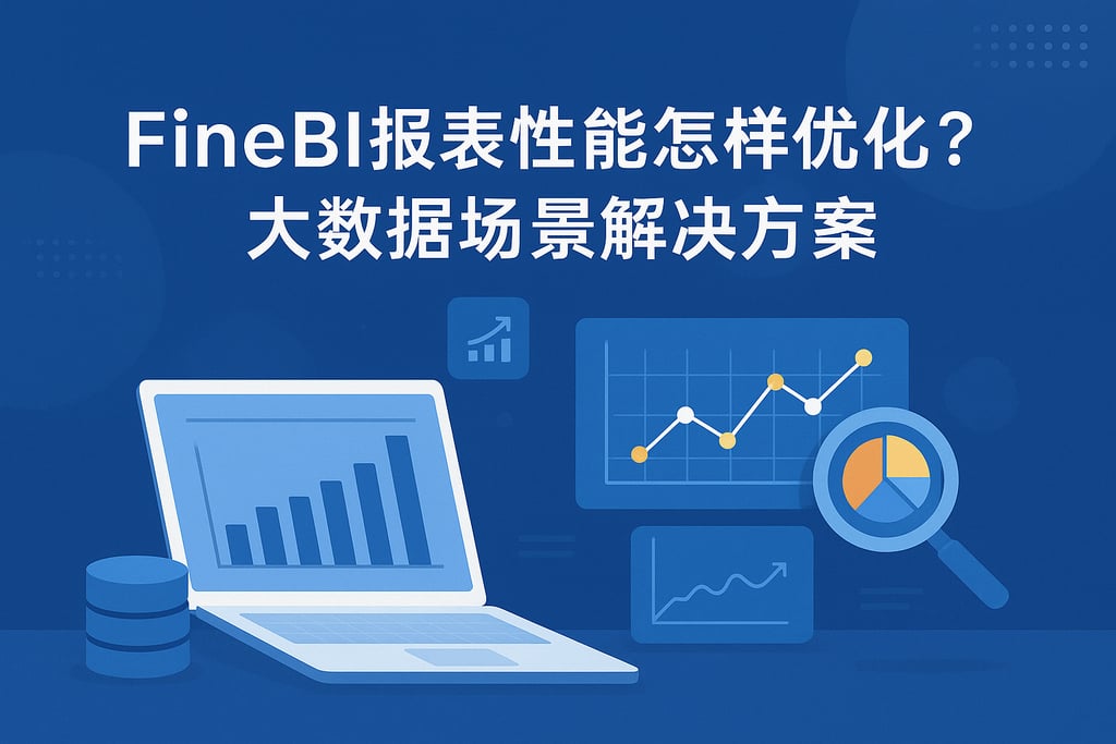 FineBI报表性能怎样优化？大数据场景解决方案