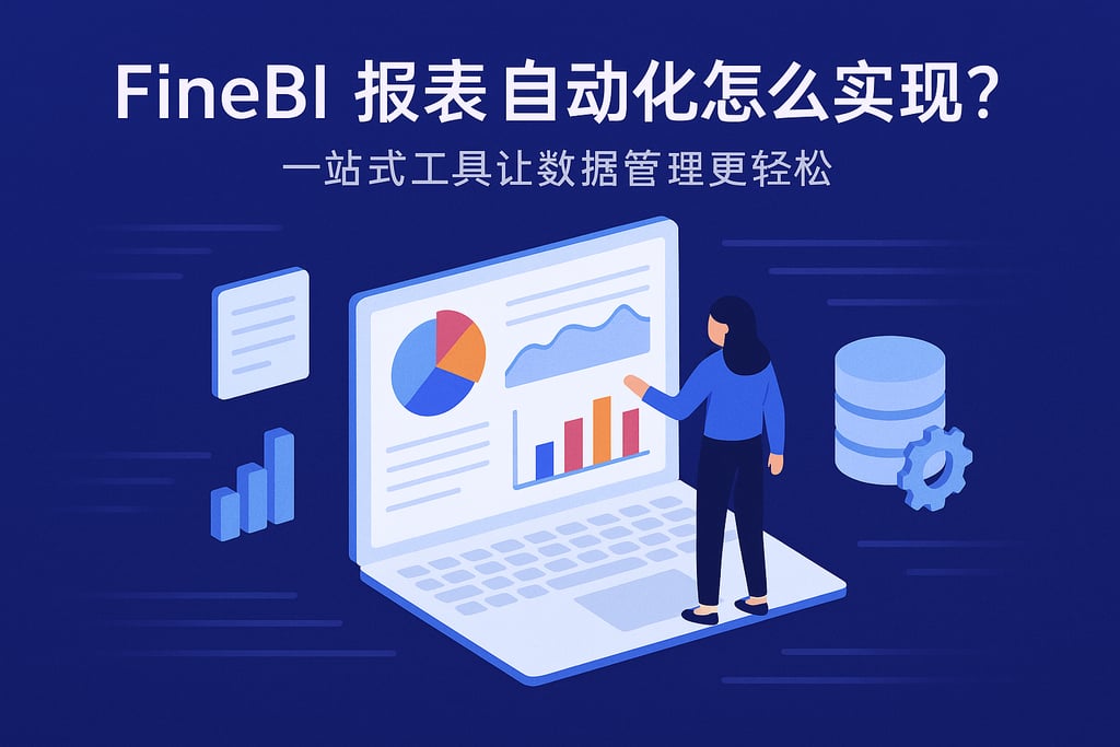FineBI报表自动化怎么实现？一站式工具让数据管理更轻松