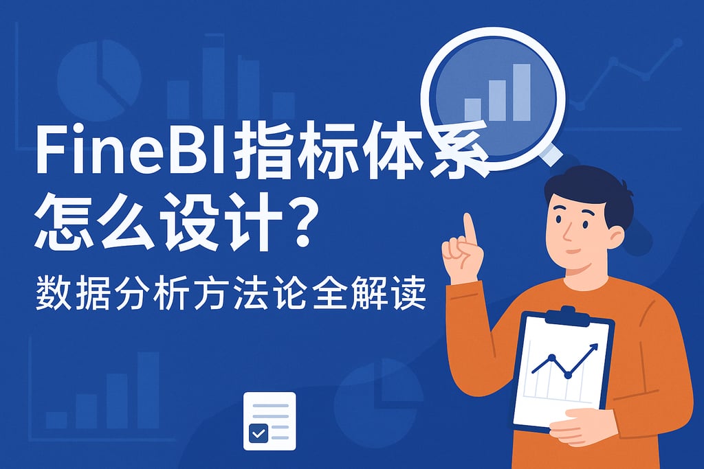 FineBI指标体系怎么设计？数据分析方法论全解读