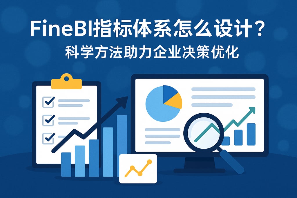 FineBI指标体系怎么设计？科学方法助力企业决策优化