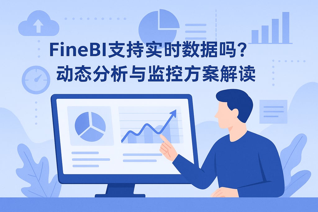 FineBI支持实时数据吗？动态分析与监控方案解读